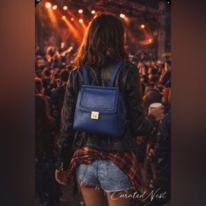 Super Cute 🥰 Kate Spade New York Everett Way Jamison Leather Day Backpack EUC
